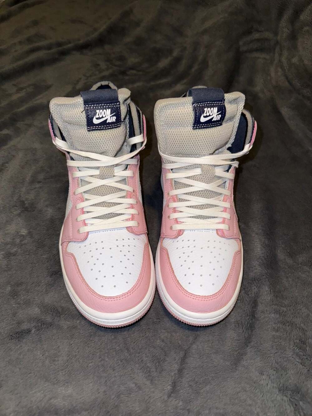 Nike Air Jordan 1 High Zoom CMFT Pink Orange Sneakers